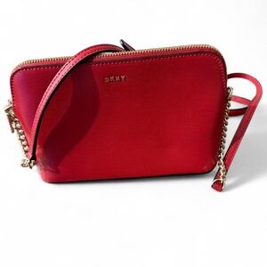 DKNY Vibrant Red Crossbody Bag